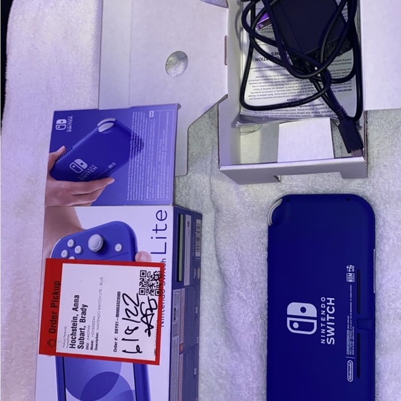 Nintendo lite, turned on once but never used.